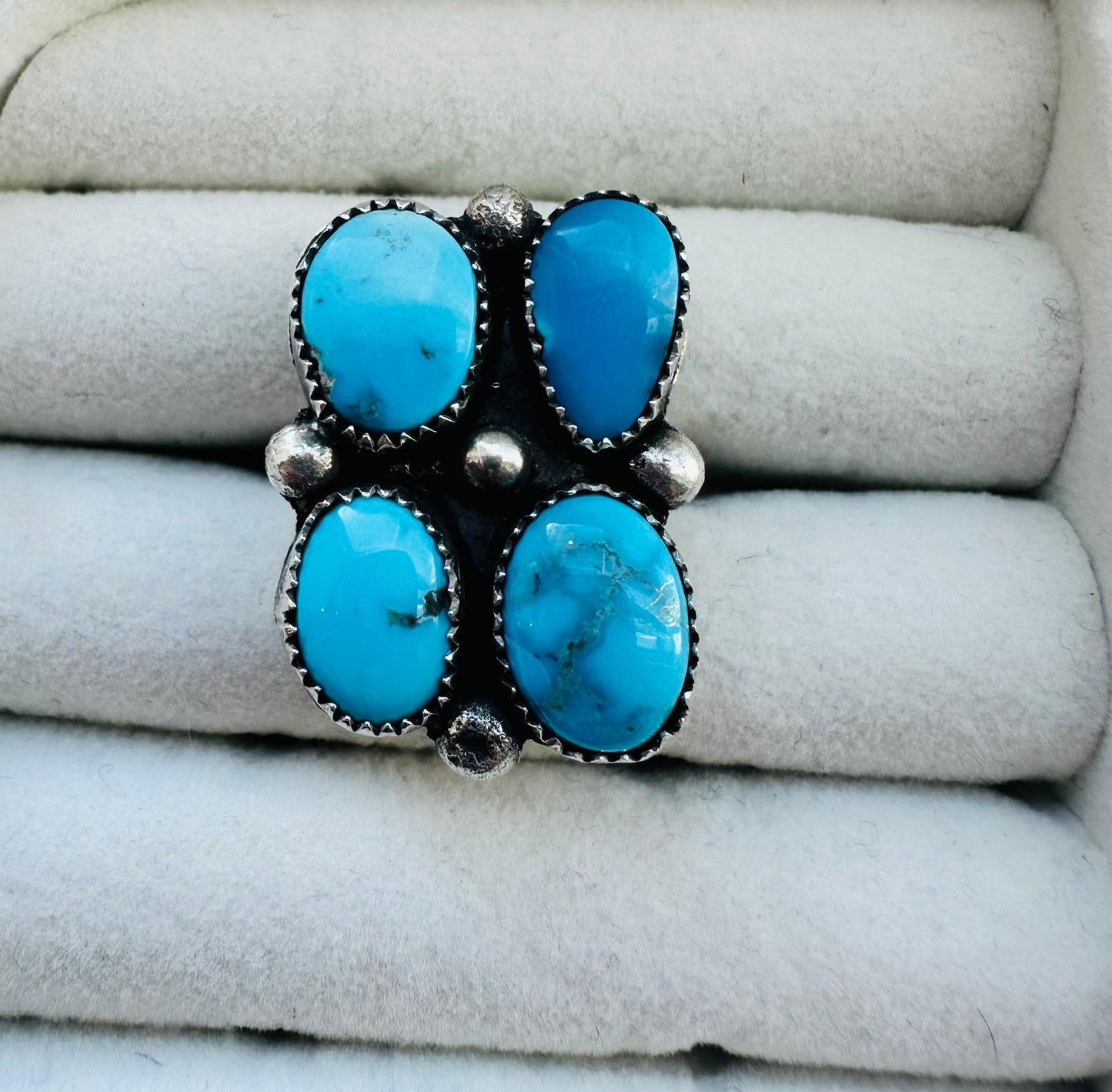 4-stone ring (mix turquoise)