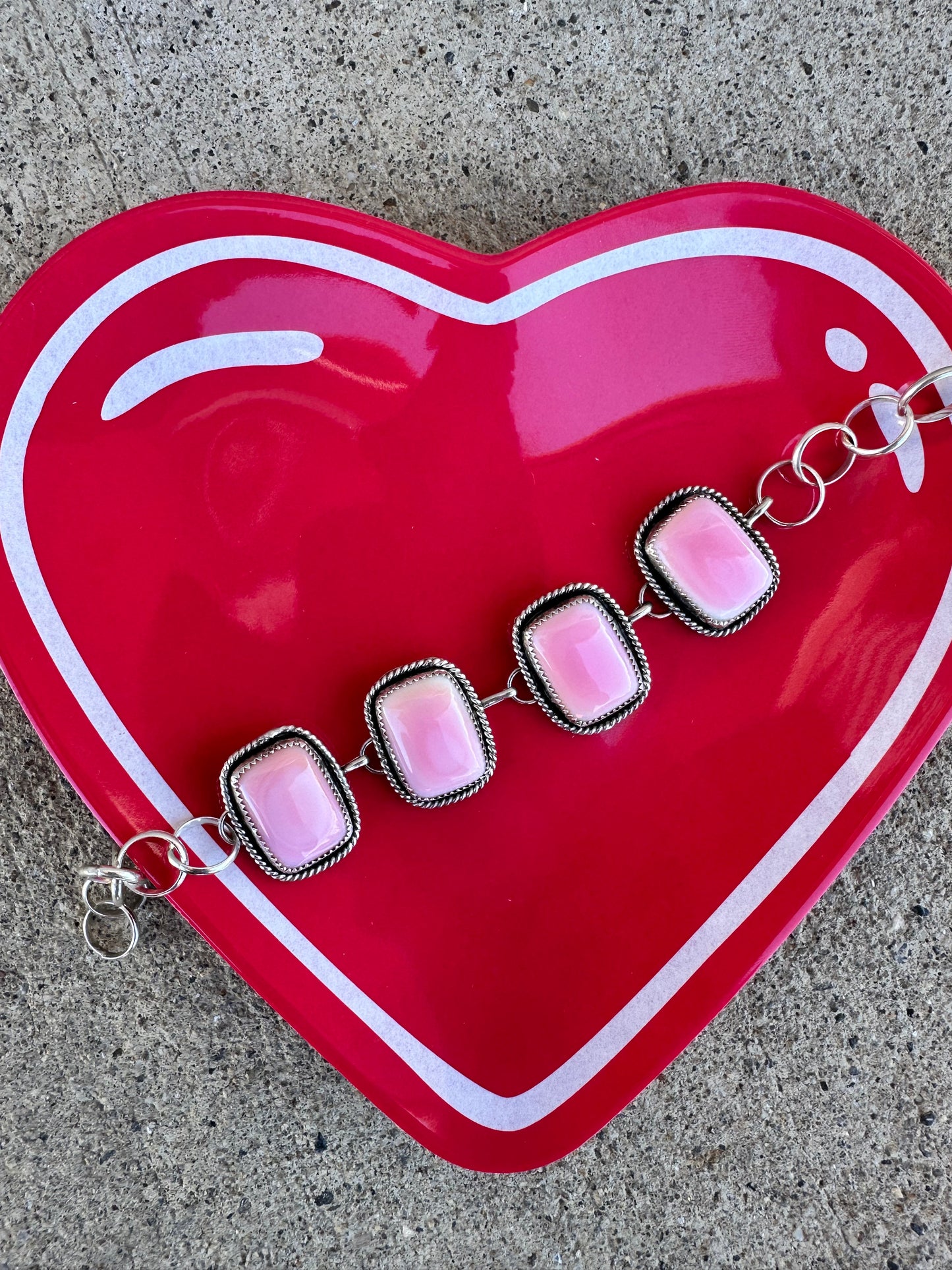 Pink Conch Bracelet