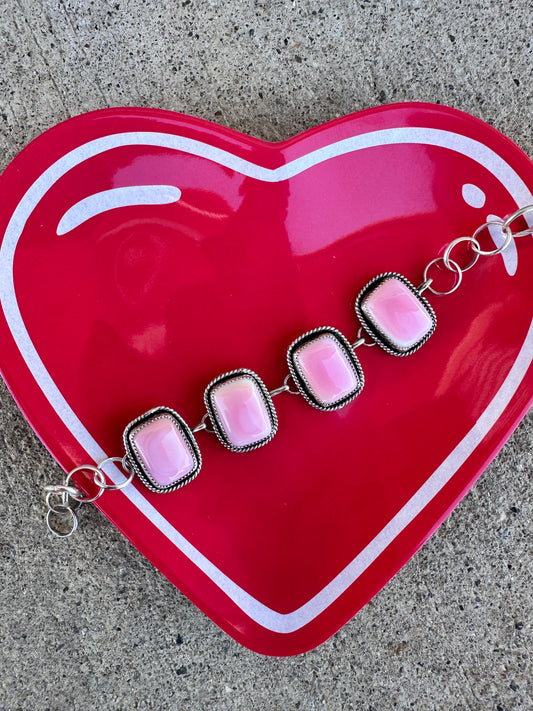 Pink Conch Bracelet